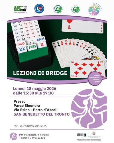 LEZIONI DI BRIDGE - SAN BENEDETTO DEL TRONTO (AP)
