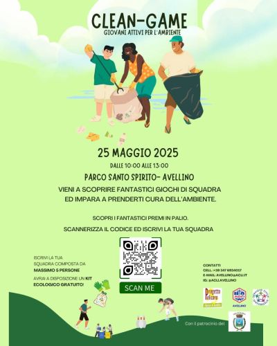 Clean-Game: Giovani attivi per l'ambiente - Acli Avellino (AV)