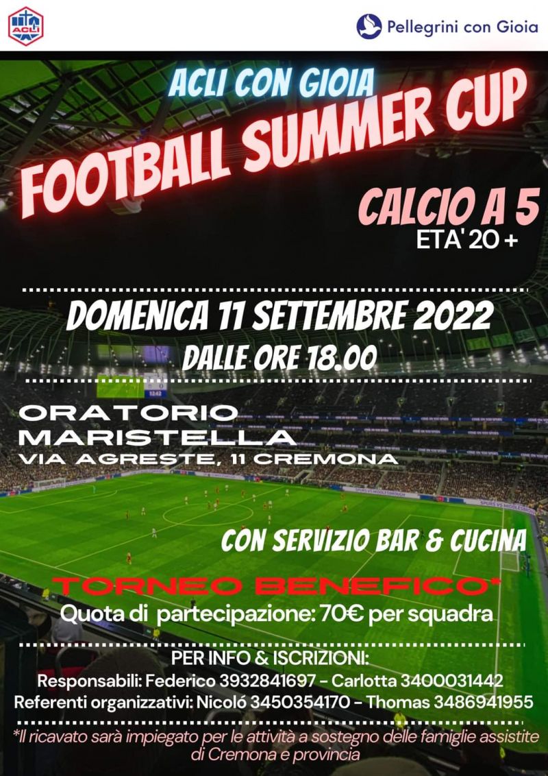 Football Summer Camp - ACLI Cremona (CR)