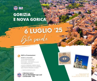 Gita Sociale - Cordovado (PN) - Circolo Acli Cordovado (PN)