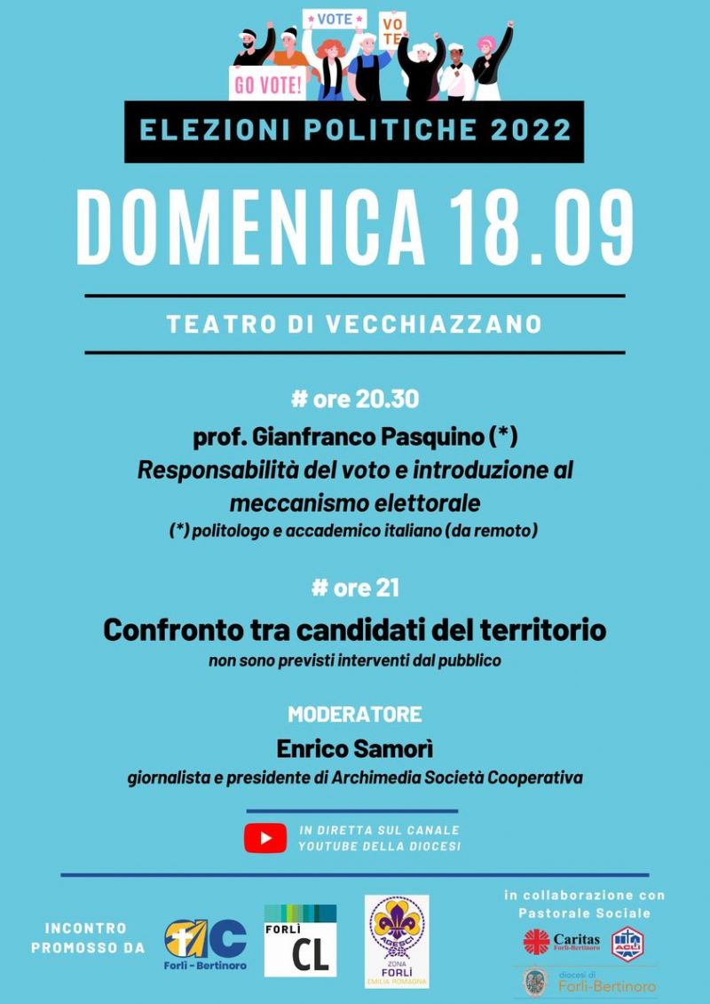 Elezioni politiche 2022 - Acli Forlì Cesena