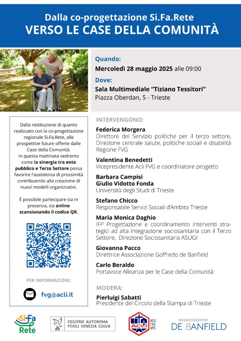 Verso le case della comunità - Acli FVG (Trieste)