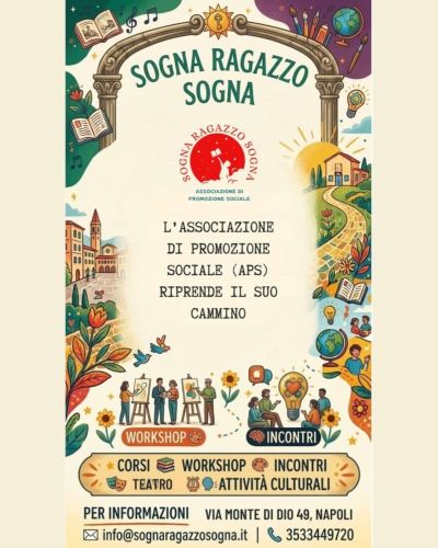 SOGNA RAGAZZO SOGNA APS RIPRENDE IL SUO CAMMINO - NAPOLI
