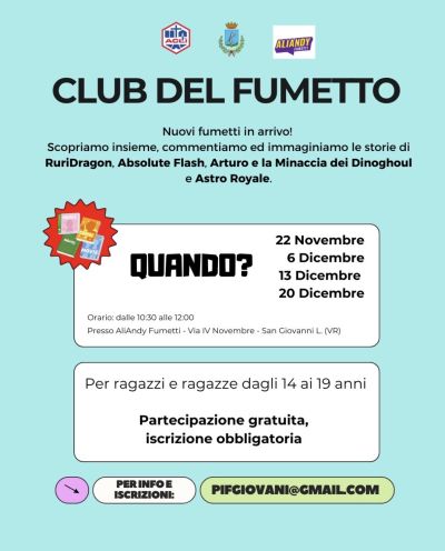 Club del fumetto - San Giovanni L. (VR) - Circolo Acli Il Lato Positivo (VR)