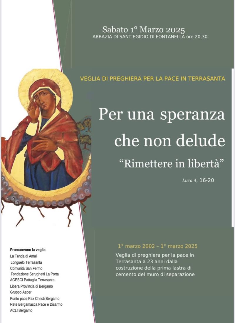 Per una speranza che non delude - Acli Bergamo (BG)