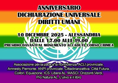 Anniversario Dichiarazione Universale Diritti Umani - Alessandria - Acli Alessandria (AL)