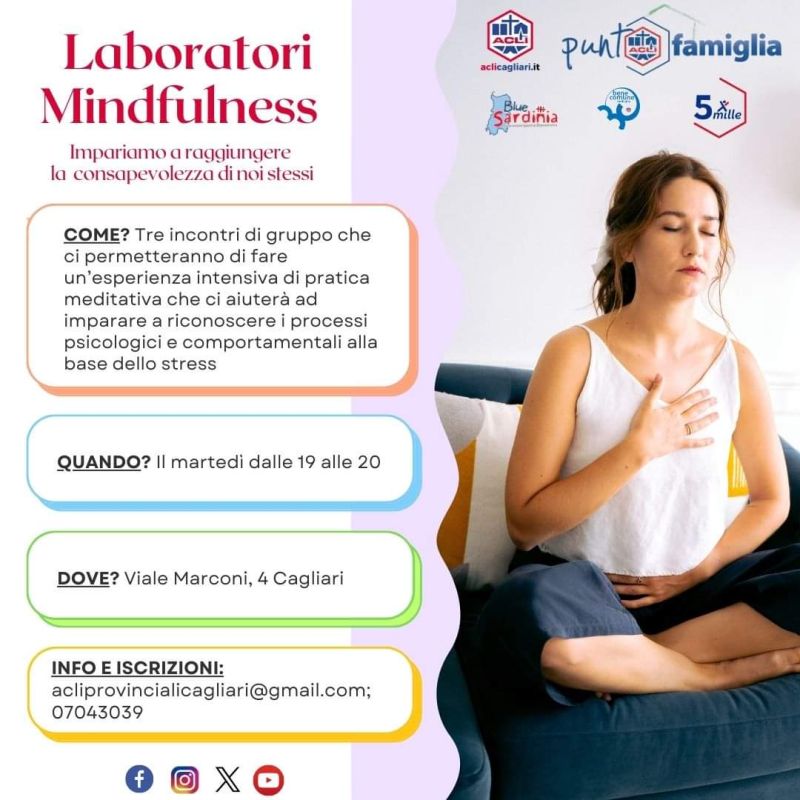 Laboratori Mindfulness - Acli Cagliari (CA)