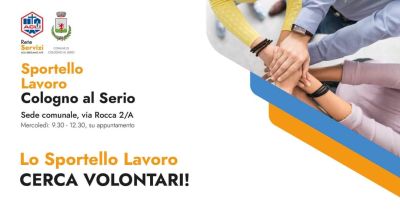 Lo Sportello Lavoro Cerca Volontari - Acli Bergamo (BG)