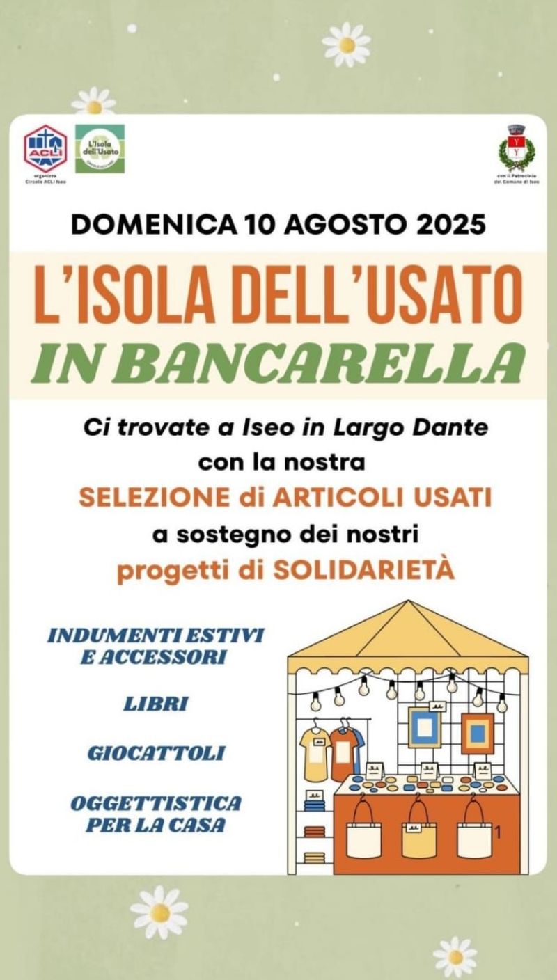 L'isola dell'usato - Iseo (BS) - Circolo Acli Iseo (BS)