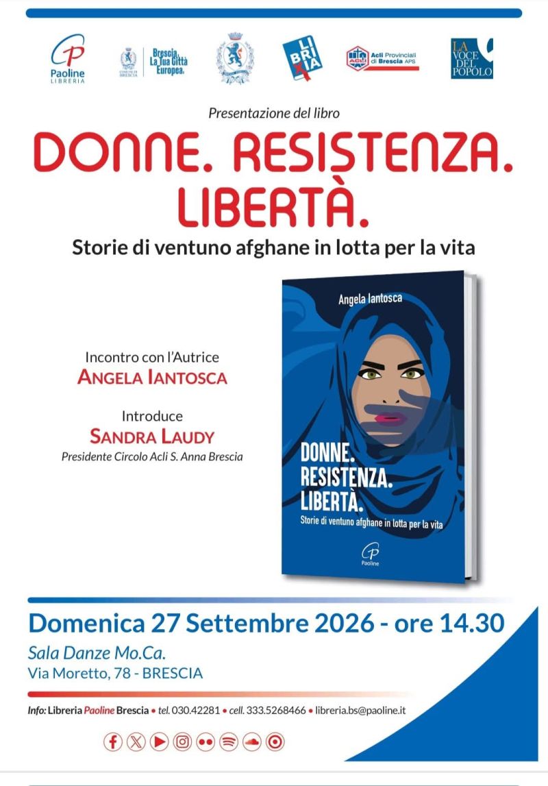 DONNE. RESISTENZA. LIBERTÀ. - PRESENTAZIONE LIBRO - BRESCIA - ACLI PROVINCIALI BRESCIA  APS