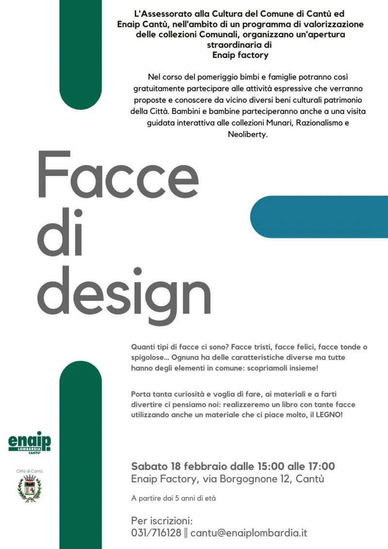 Facce di design - Enaip Cantù (CO)