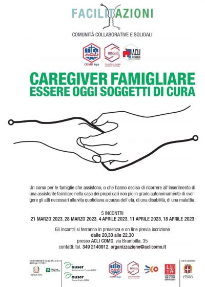 Caregiver Famigliari - Acli Como, Acli Colf Como e Circolo Acli Famiglie in Cammino (CO)