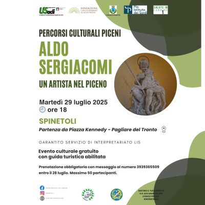 Aldo Sergiacomi: Un Artista Nel Piceno - Spinetoli (AP) - US Acli Marche
