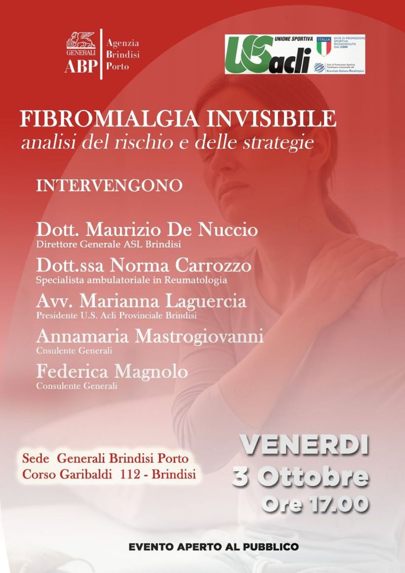 Fibromialgia invisibile - Brindisi - US Acli Brindisi (BR)