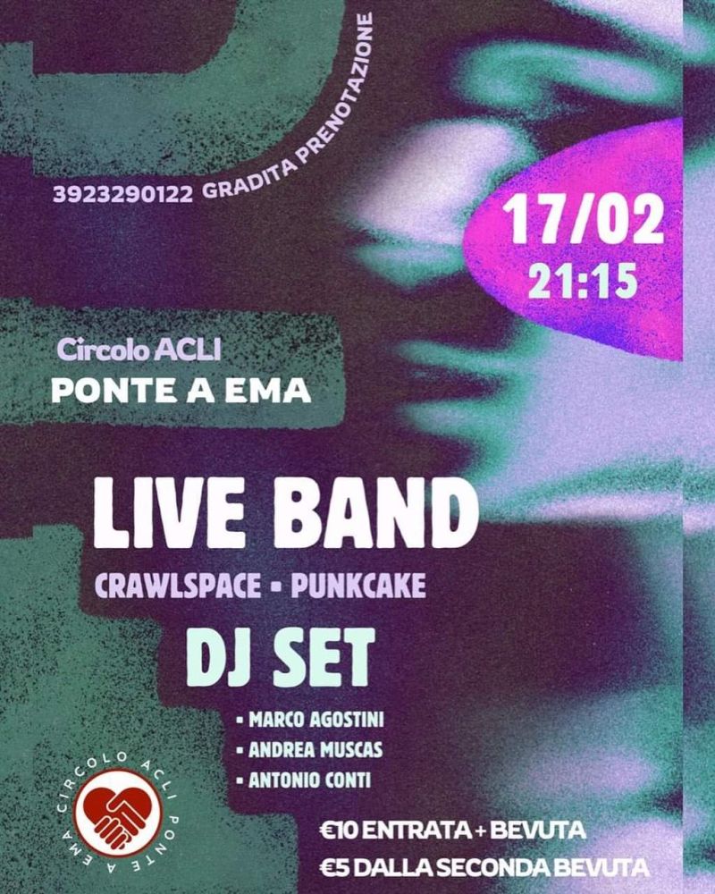 Live Band & DJ Set - Circolo ACLI Ponte a Ema (FI)
