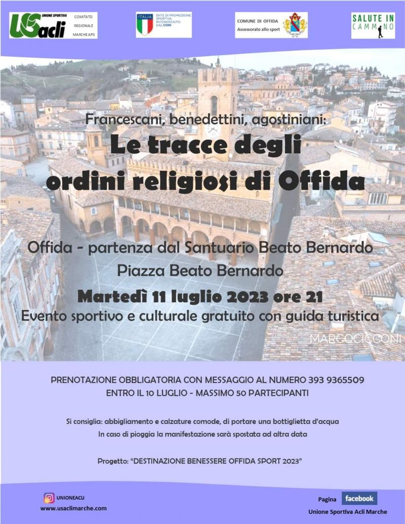 Le tracce degli ordini religiosi di Offida - US Acli Marche