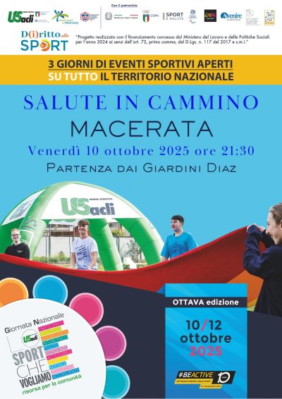 Salute in Cammino - Macerata - US Acli Marche