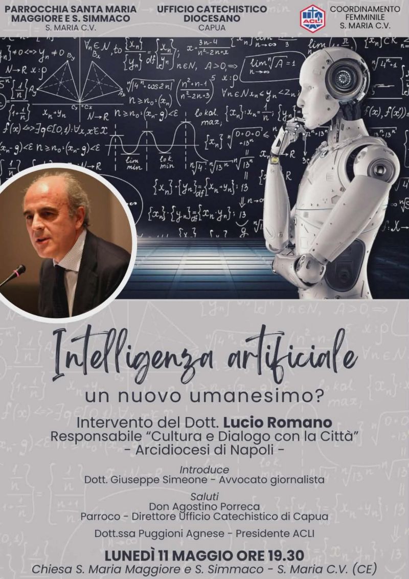 INTELLIGENZA ARTIFICIALE: UN NUOVO UMANESIMO - S.M. CAPUA VETERE (CE)