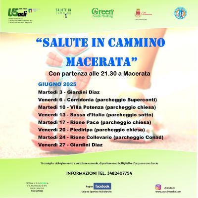 Salute in Cammino - Macerata - US Acli Macerata e US Acli Marche