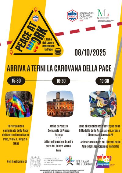 Arriva a Terni la Carovana della Pace - Terni - Acli Terni (TN)