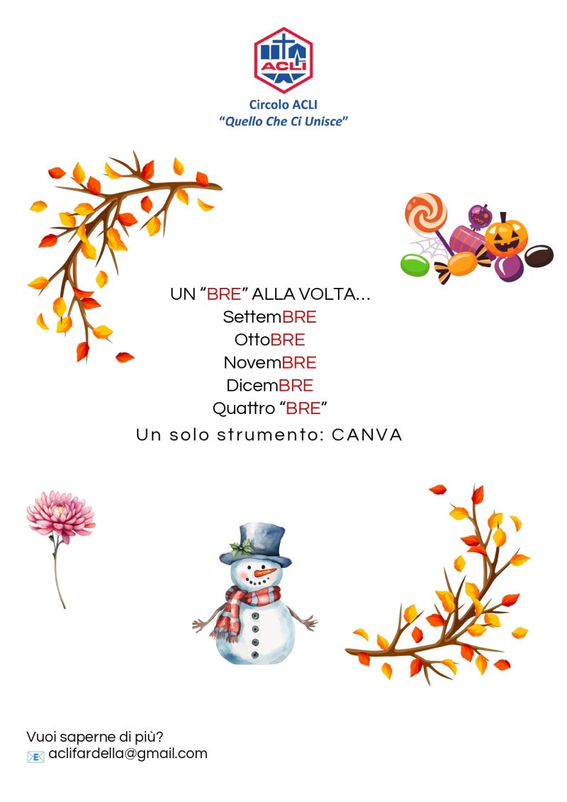 CORSO CANVA - FARDELLA (PZ) - CIRCOLO ACLI QUELLO CHE CI UNISCE