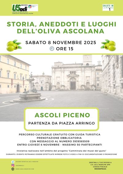 Storia, aneddoti e luoghi dell'oliva ascolana - Ascoli Piceno - US Acli Marche