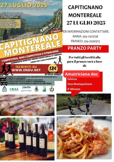 Capitignano Montereale - L'Aquila - Circolo Acli Insieme per Paganica (AQ)
