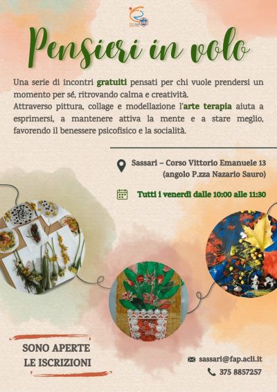 Pensieri in volo - Sassari - FAP Acli Sassari (SS)