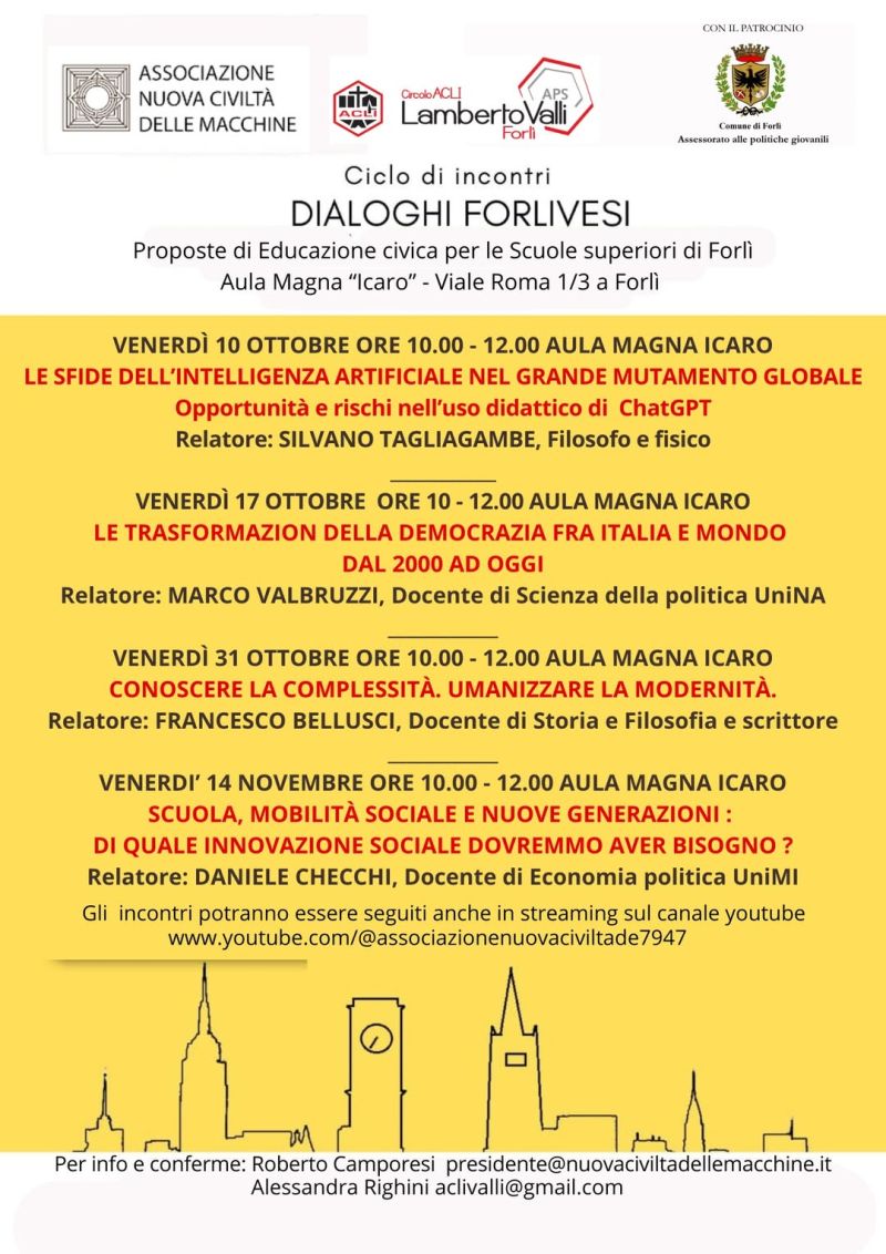 Dialoghi Forlivesi - Forlì - Circolo Acli Lamberto Valli (FC)