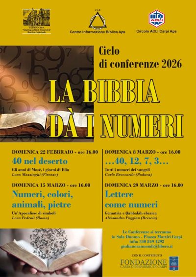 LA BIBBIA DA I NUMERI - CARPI (MO)
