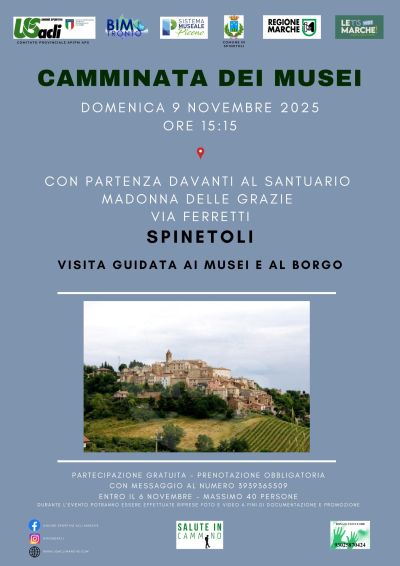 Camminata dei musei - Spinetoli (AP) - US Acli Marche