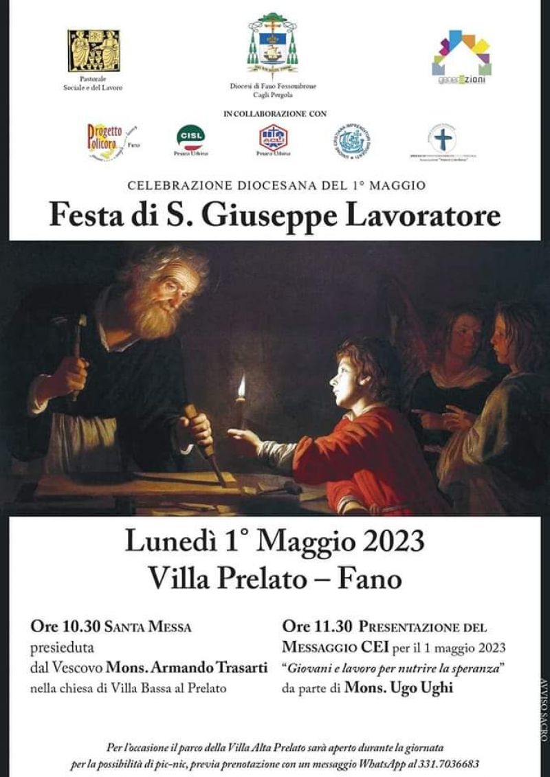 Festa di S. Giuseppe Lavoratore - Acli Pesaro Urbino (PU)