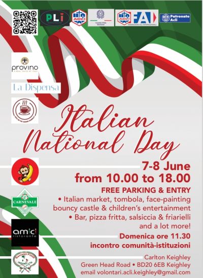 Italian National Day - Circolo Acli Keighley (Inghilterra)