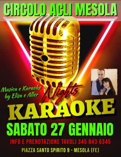 Karaoke Nights - Circolo Acli Mesola (FE)