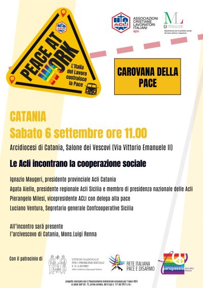 Le Acli incontrano la cooperazione sociale - Catania - Acli Catania (CT)