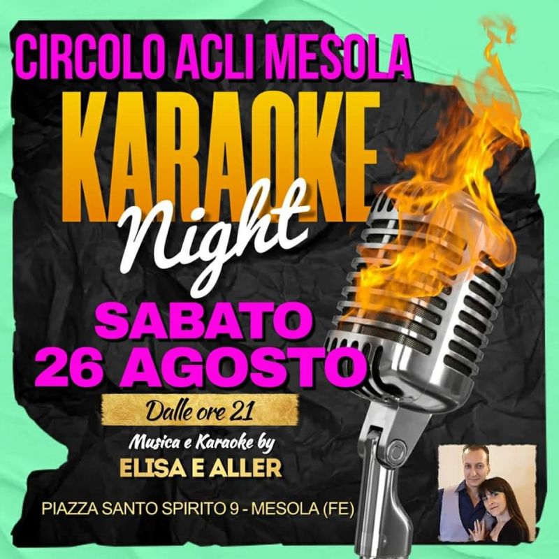 Karaoke Night - Circolo Acli Mesola