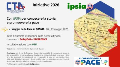 VIAGGIO DELLA PACE IN BOSNIA - CTA E IPSIA