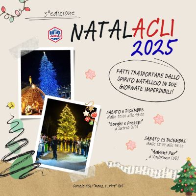 NatalAcli 2025 - Sutrio, Valbruna - Circolo Acli Staranzano (GO)