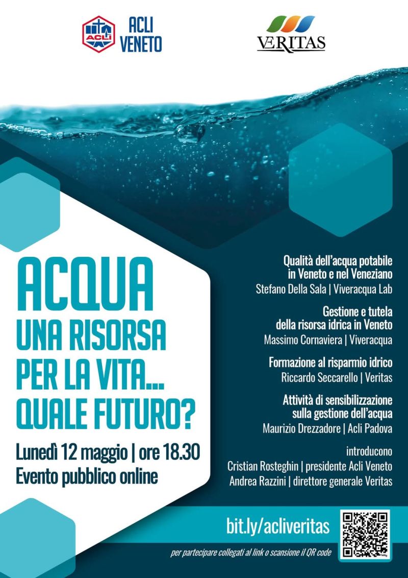 Acqua, una risorsa per la vita... Quale futuro? - Acli Veneto