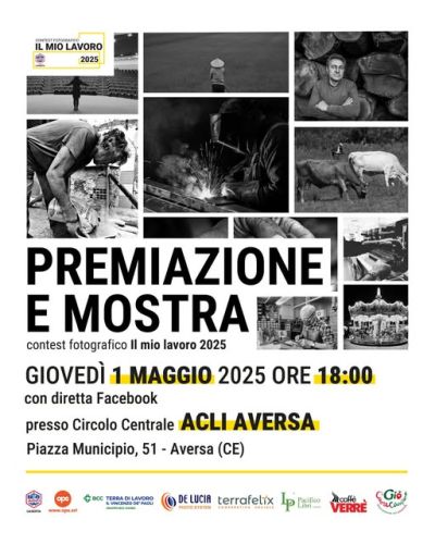 Il Mio Lavoro: Premiazione mostra - Acli Caserta (CE)