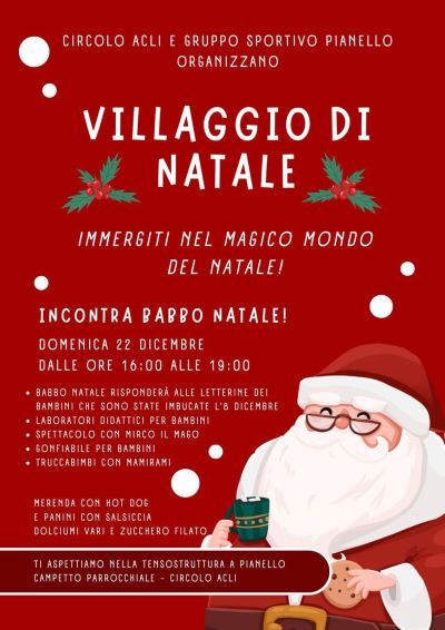 Villaggio di Natale - Circolo Acli Pianello di Ostra (AN)