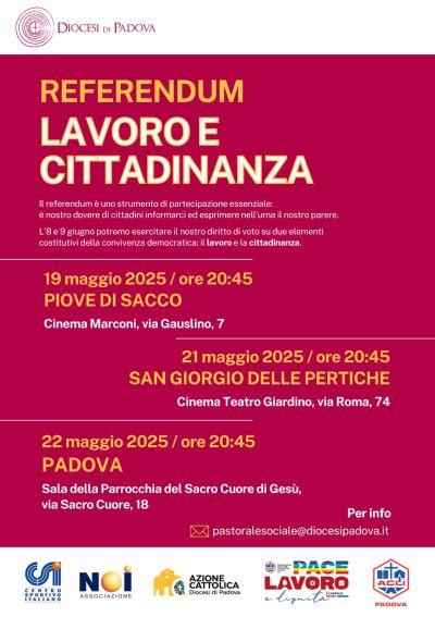 Referendum: Lavoro e Cittadinanza - Acli Padova (PD)