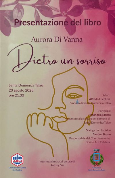 Presentazione del libro "Dietro un sorriso" - Santa Domenica Talao (CS) - Coordinamento Donne Acli Calabria (CS)