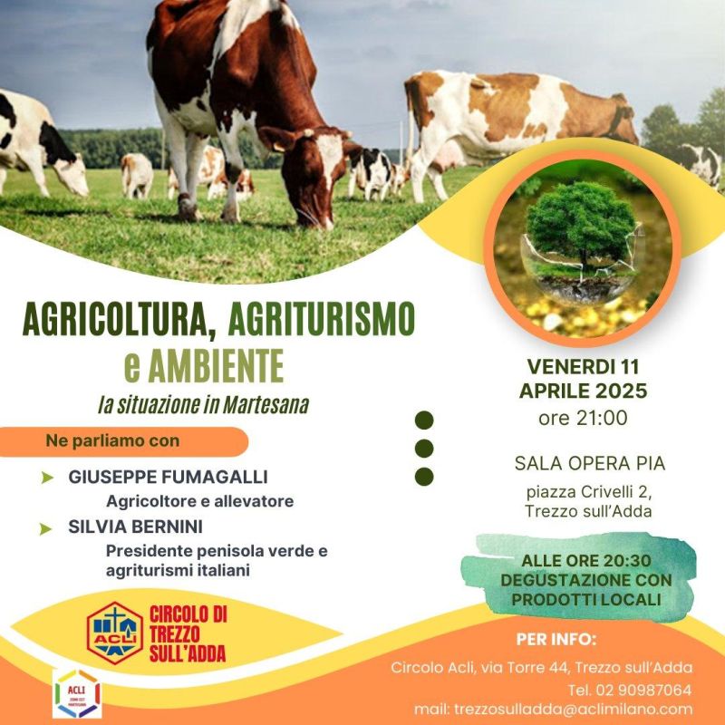 Agricoltura, Agriturismo e Ambiente - Circolo Acli Trezzo sull'Adda (MI)