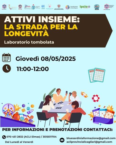 Attivi insieme: La strada per la longevità - Circolo Acli Elmas (CA)