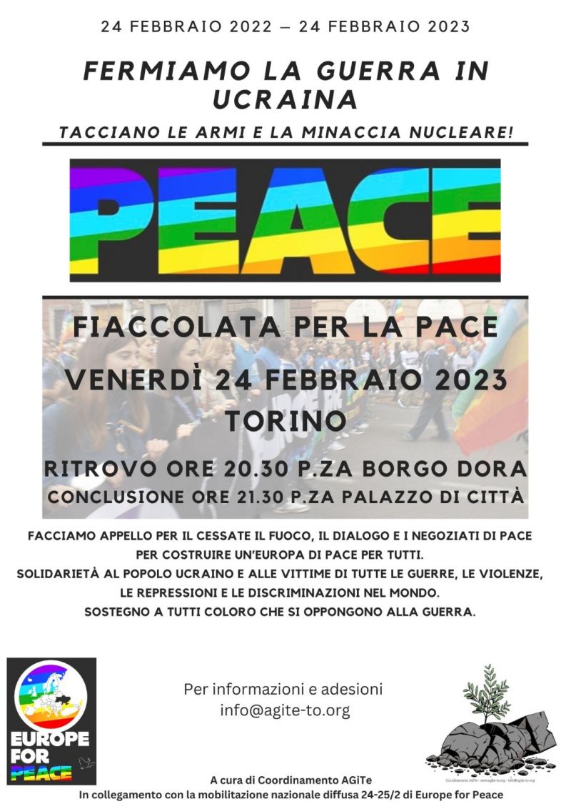 Fiaccolata per la Pace - Acli Torino (TO)
