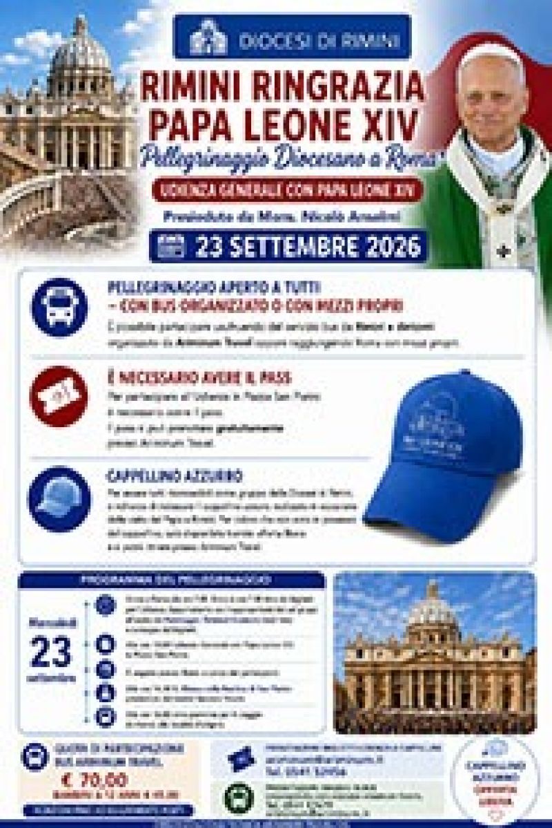 PELLEGRINAGGIO DIOCESANO A ROMA - ACLI RIMINI