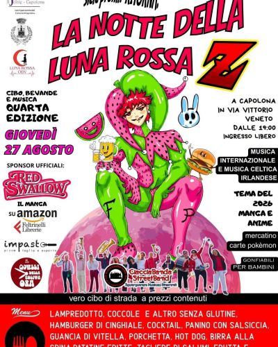 LA NOTTE DELLA LUNA ROSSA - CIRCOLO ACLI CAPOLONA (AR)