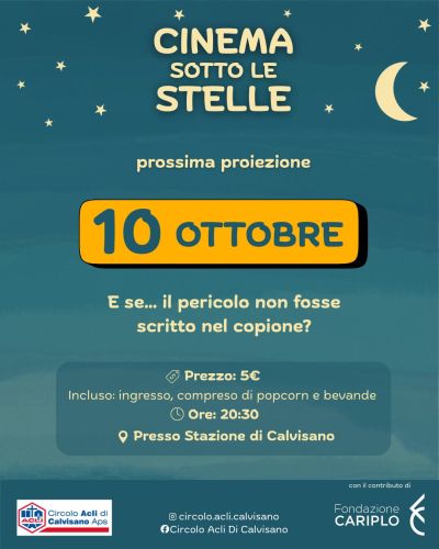 Cinema Sotto le Stelle - Calvisano (BS) - Circolo Acli Calvisano (BS)