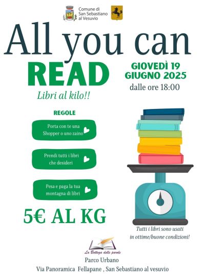 All you can read - San Sebastiano al Vesuvio (NA) - La Bottega delle Parole aff. Acli Napoli (NA)